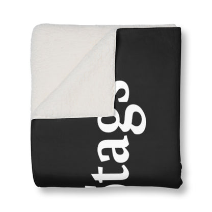 New Stag Sherpa Blanket #H02-01J