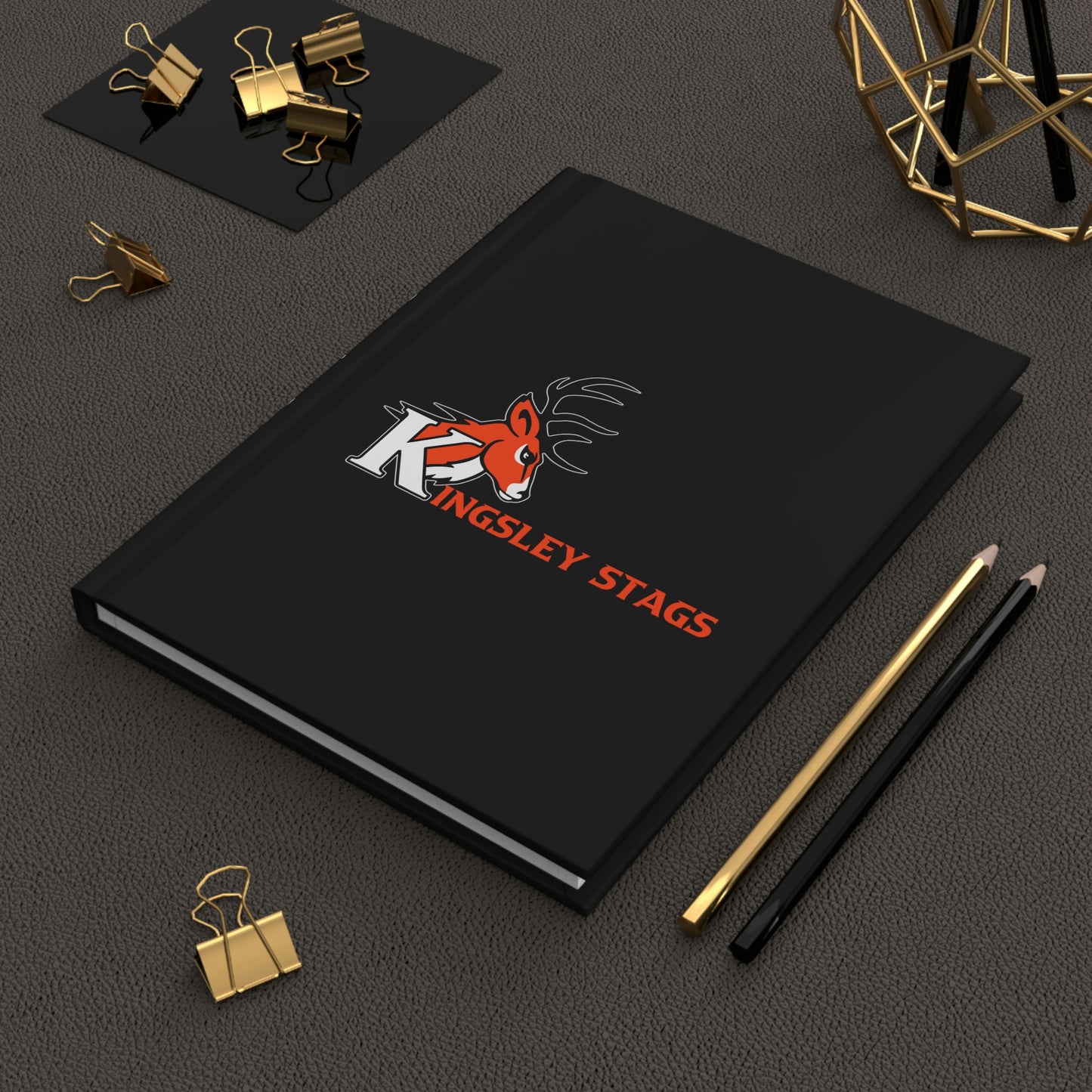 Stags Logo 2 Hardcover Journal Matte #H11-01C