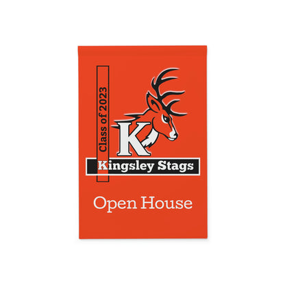 Stags Logo 4 Class of 2023 Open House Garden Banner #P03-01C  Orange
