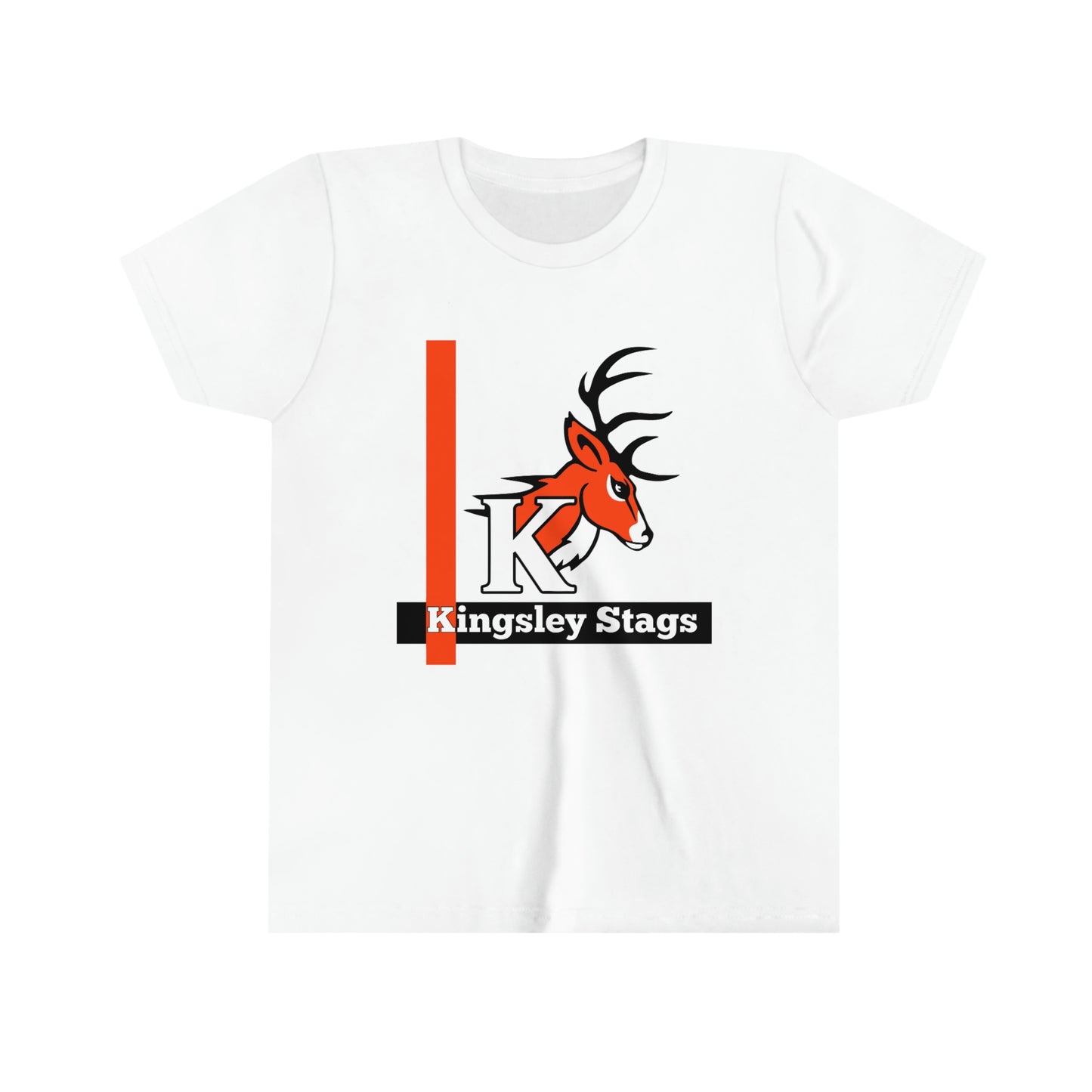 (Youth) Stags Logo 4  Short Sleeve Tee by Lane Seven #M14-03D