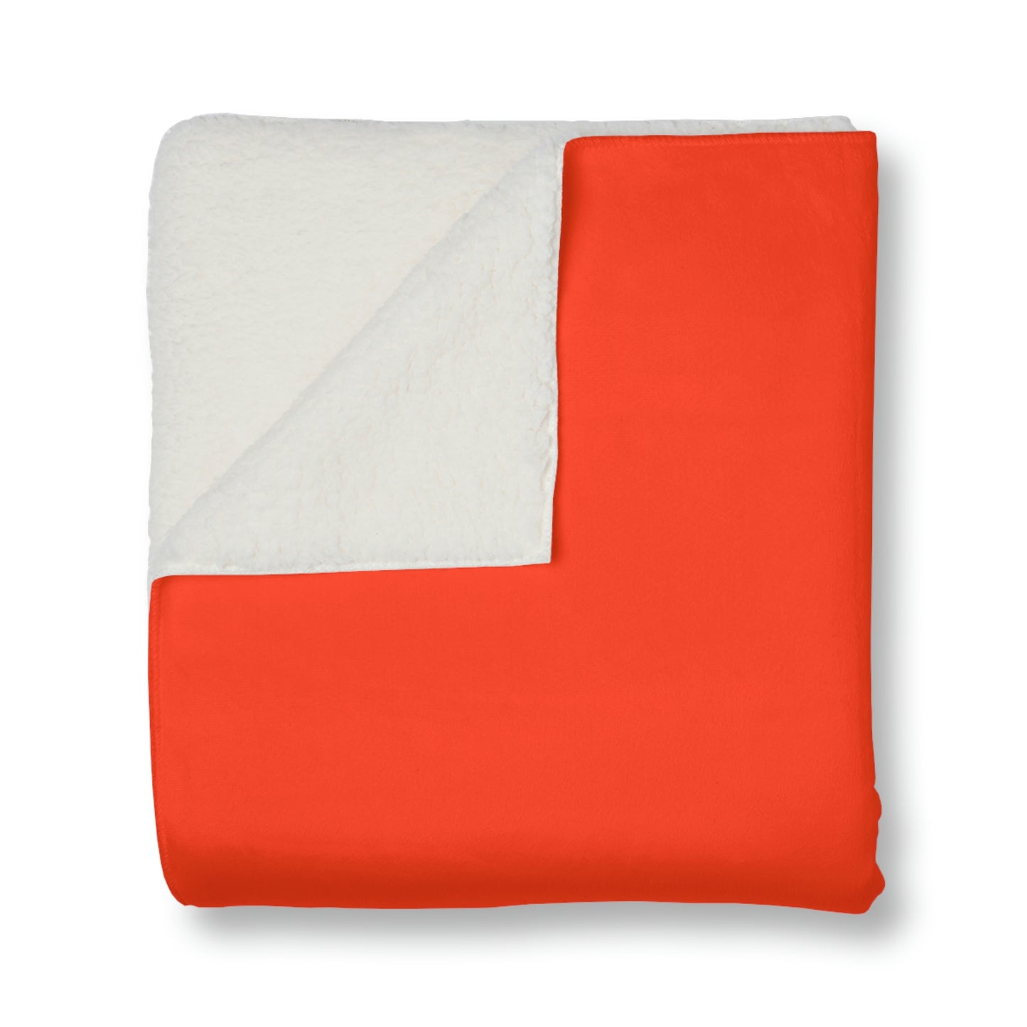 Stags Logo 1 Sherpa Blanket #H02-01J Orange