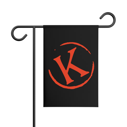Branded K Garden Banner #M03-01C Black