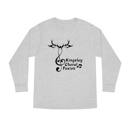 Choral Fusion Long Sleeve Crewneck Tee #C08-01F Large Front