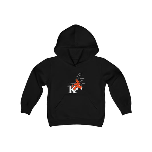 Stag Logo 1 Youth Heavy Blend Hooded Sweatshirt   #H05-02G