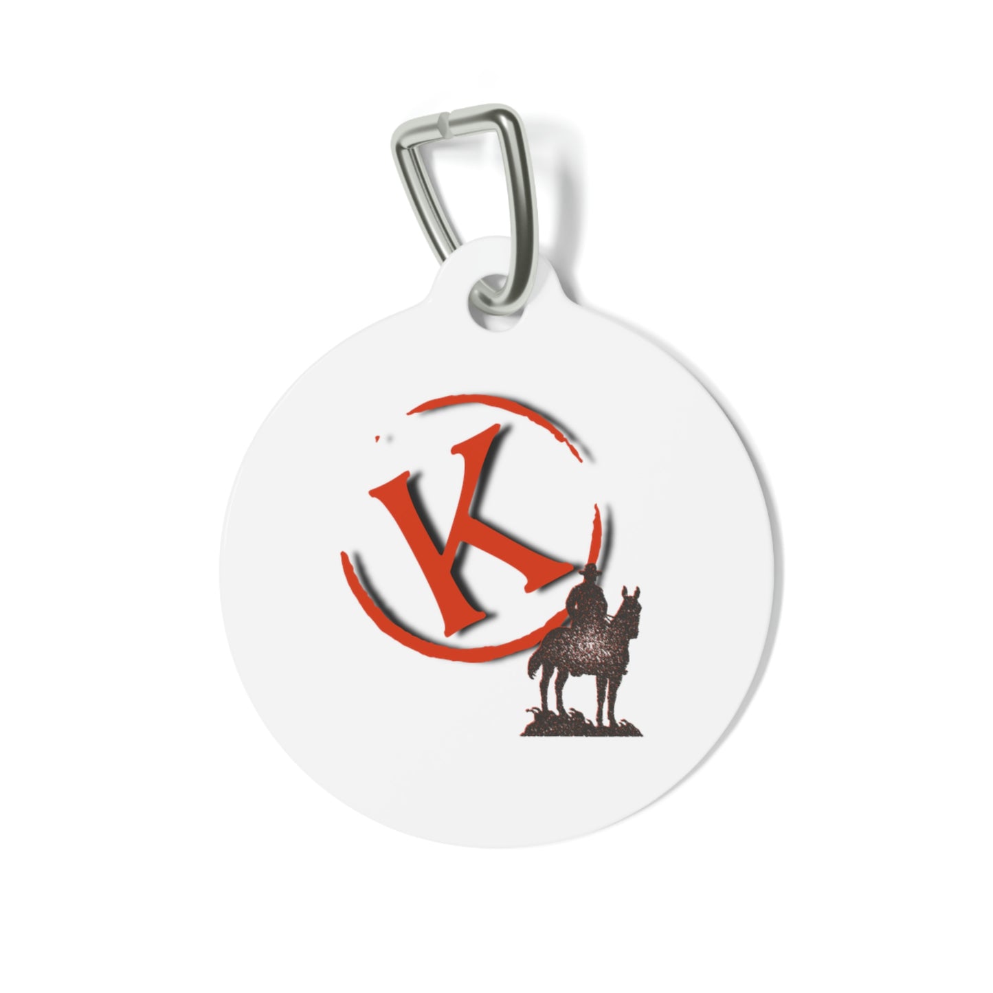Branded Cowboy Keychain charm #H09-01C Black