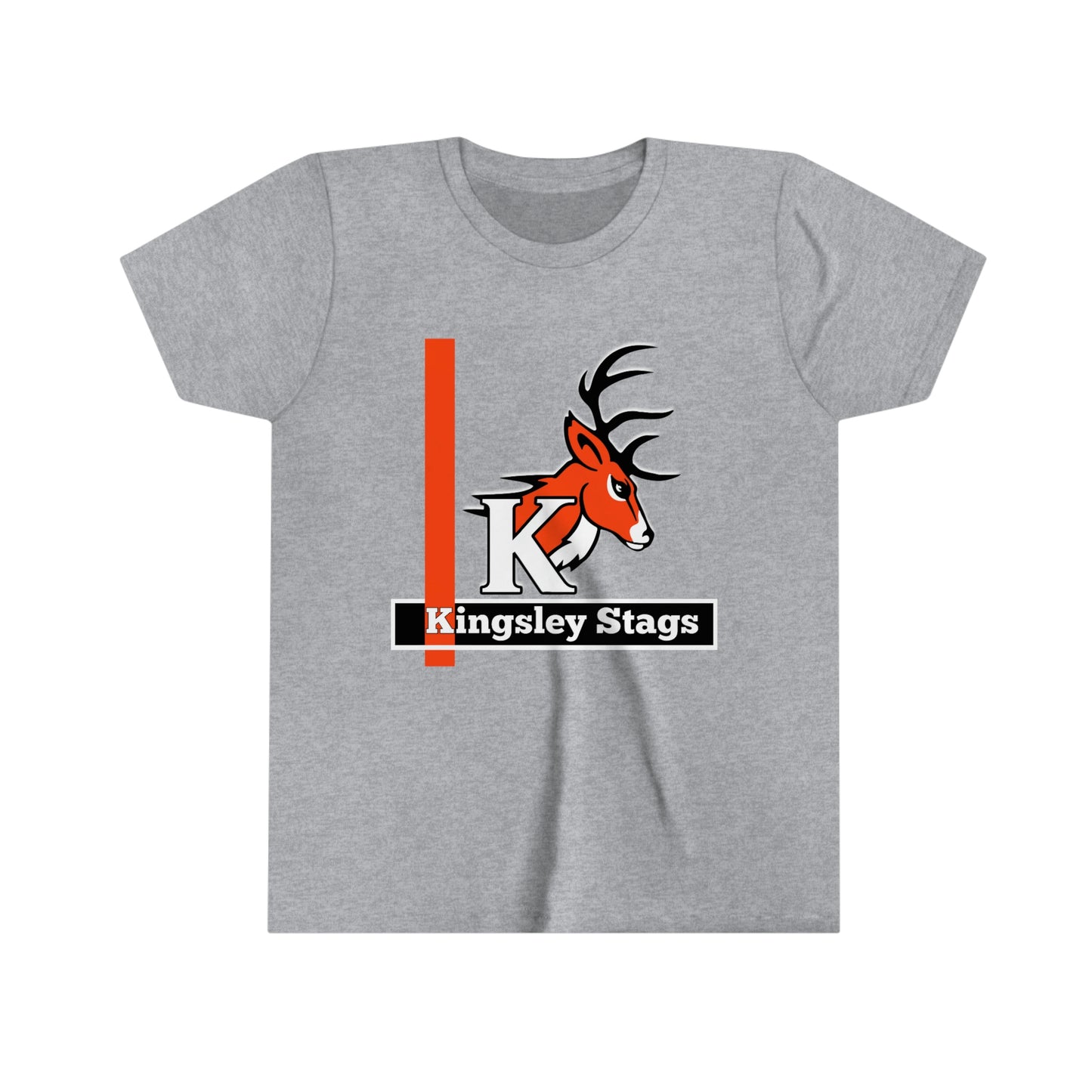 (Youth) Stags Logo 4  Short Sleeve Tee by Lane Seven #M14-03D