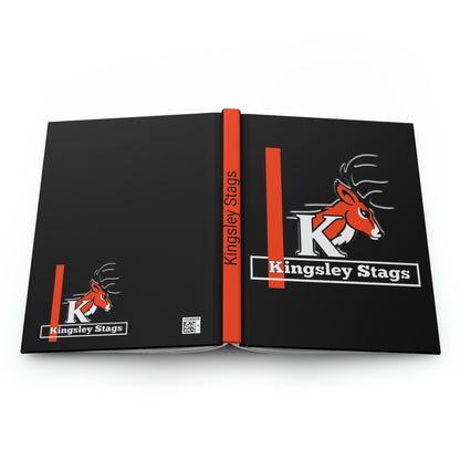 Stags Logo 4 Hardcover Journal Matte #H11-01C Orange Spine