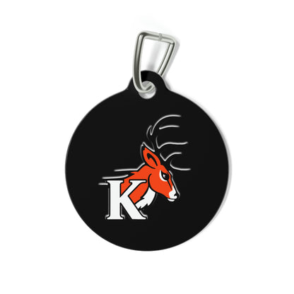Stags Logo1Keychain charm #H09-01C Black