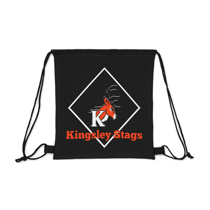 Stags Logo 1 Diamond Outdoor Drawstring Bag  #H01-01C