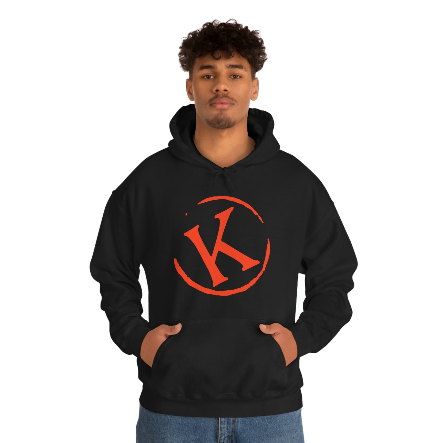 Branded K Unisex Heavy Blend™ Hooded Sweatshirt #M05-01G