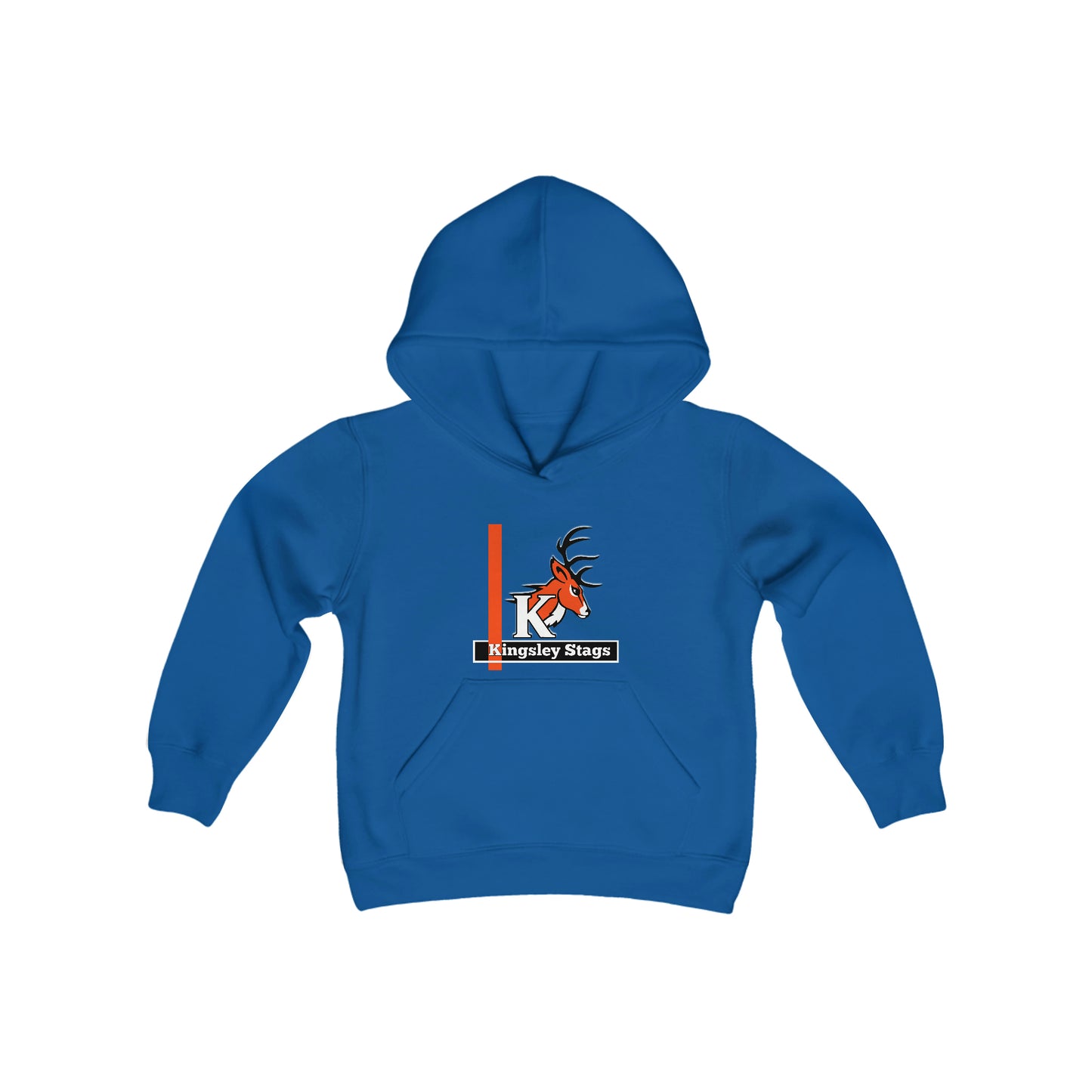 Stags Logo 4 Youth Heavy Blend Hooded Sweatshirt   #M05-02G