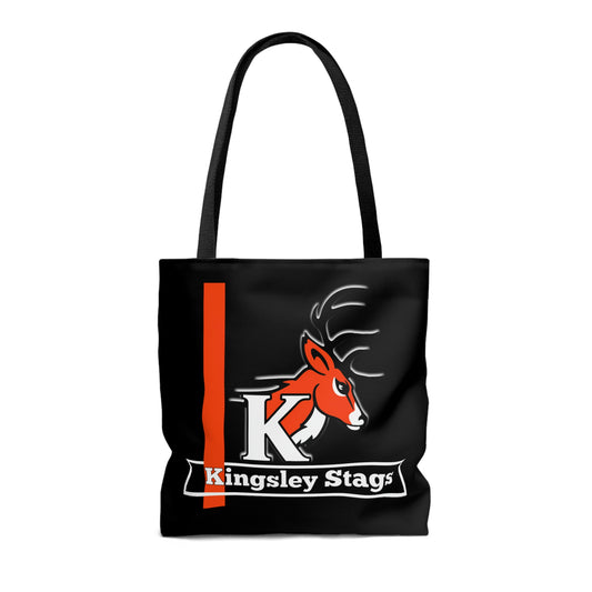 Stags Tote Bag Logo 4 #H01-03D Black