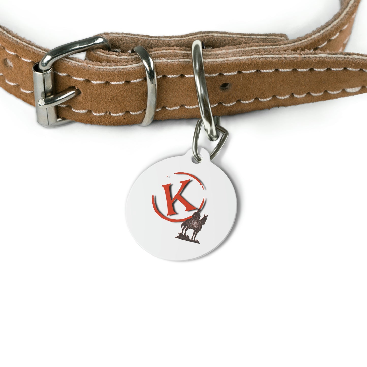 Branded Cowboy Keychain charm #M09-01B Black