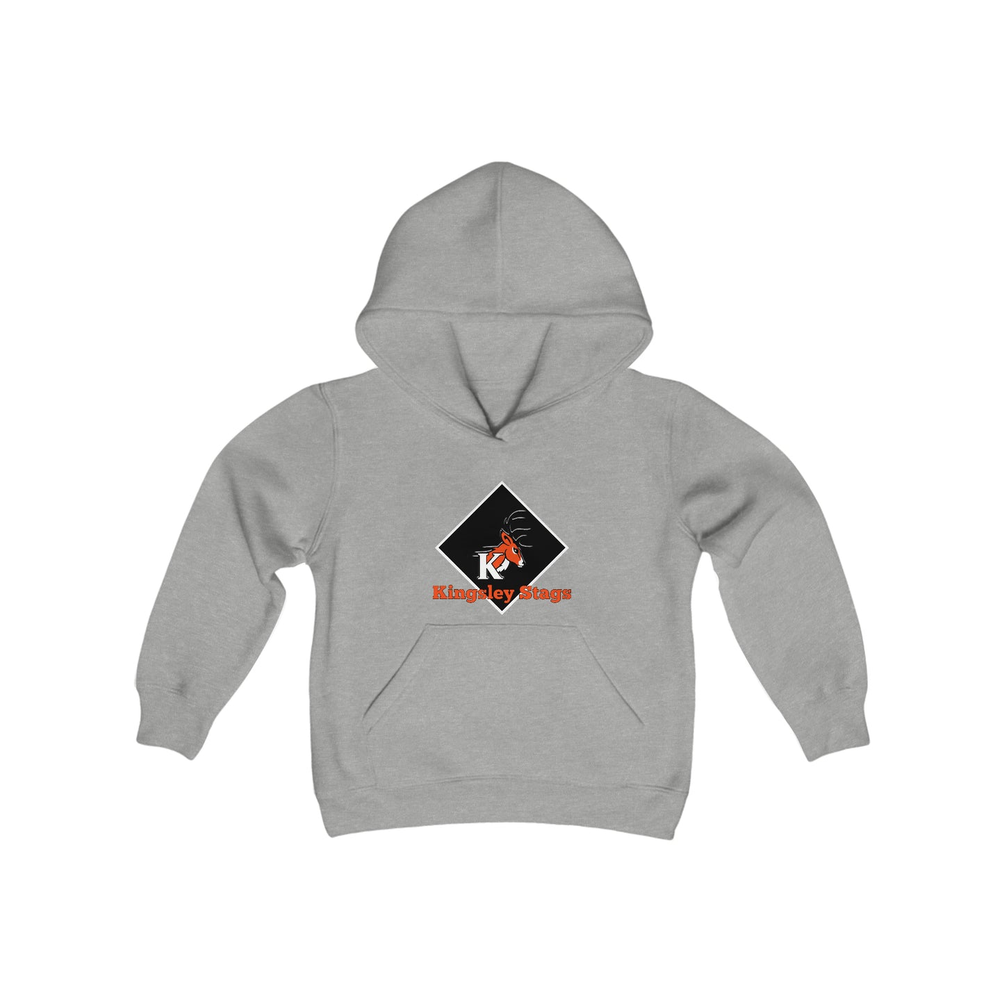 Stags Logo 1 Diamond Youth Heavy Blend Hooded Sweatshirt   #H05-02G