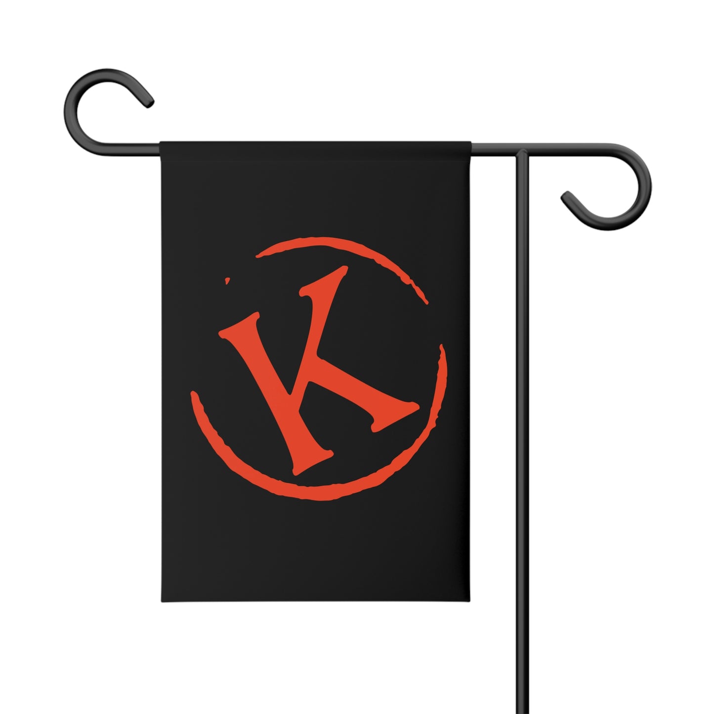 Branded K Garden Banner #M03-01C Black